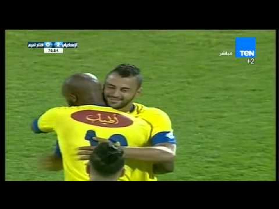 الاسماعيلى VS الانتاج الحربى 2 / 0 ... محمود عبد العزيز يحرز الهدف الثانى