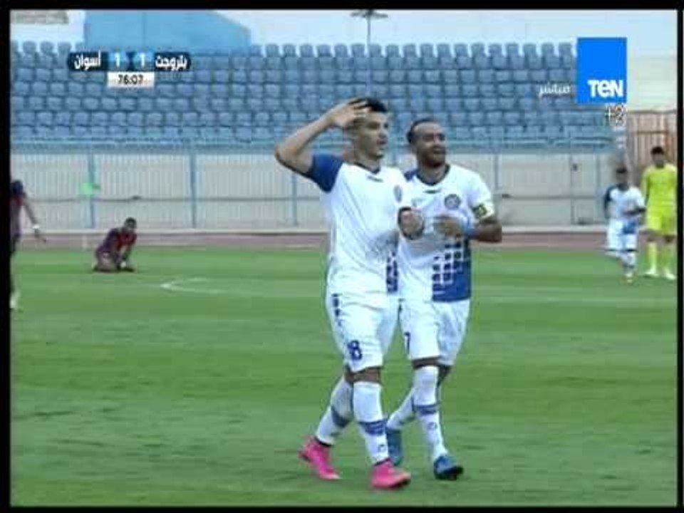 شكري نجيب يسجل الهدف الأول لصالح أسوان 1-1 أسوا...