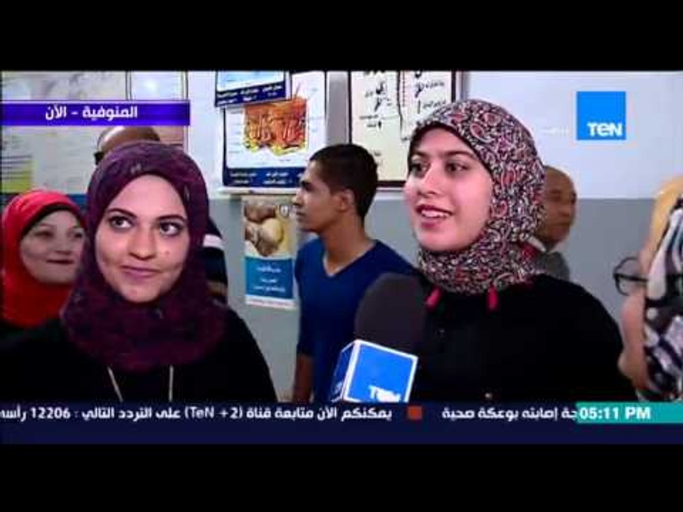 الإستحقاق الثالث - أول مشاركة لعدد من الشباب بمحافظة المنوفية وزيادة الإقبال فى الساعات الأخيرة