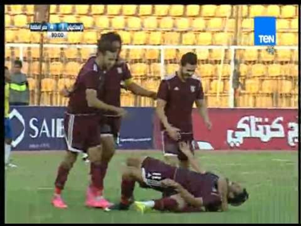 ستاد TEN - محمود وحيد يسجل الهدف الرابع لمصر المقاصة  .. مصر المقاصة VS الإسماعيلي 4-1