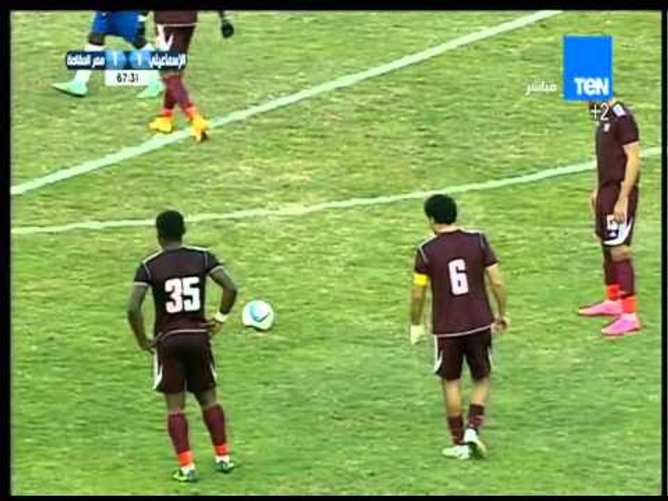 ستاد TEN - ميدو جابر صاحب الهدف الثاني لمصر المقاصة  .. مصر المقاصة VS الإسماعيلي 2-1