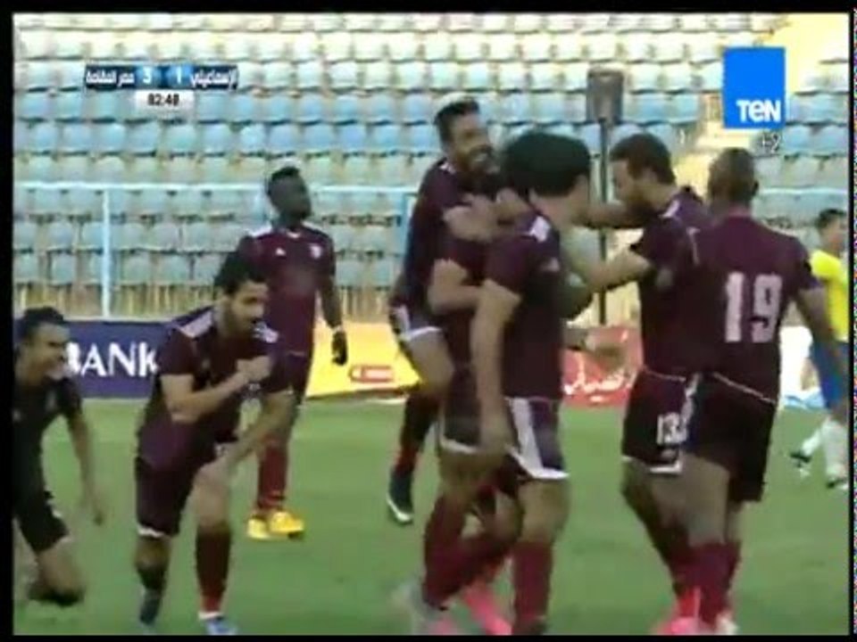 ستاد TEN - أهداف مباراة مصر المقاصة VS الإسماعيلي 4-1 الأسبوع العاشر بالدوري الممتاز 2016/2015