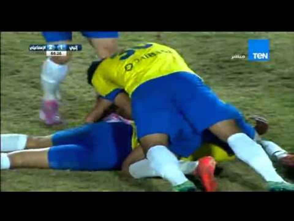 محمد فتحي يحرز الهدف الثاني  للاسماعيلي فى مرمي إنبي  " إنبي vs الاسماعيلي "