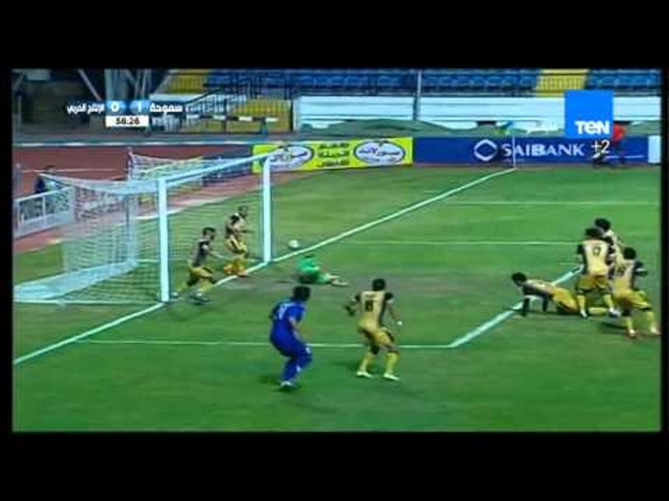 محمود عزت يحرز الهدف الاول لـ نادى سموحة... سمو...