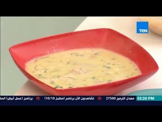 مطبخ 10/10 - Matbakh 10/10 - الشيف أيمن عفيفي مع خالد سليمان - طريقة عمل شوربة فواكة البحر