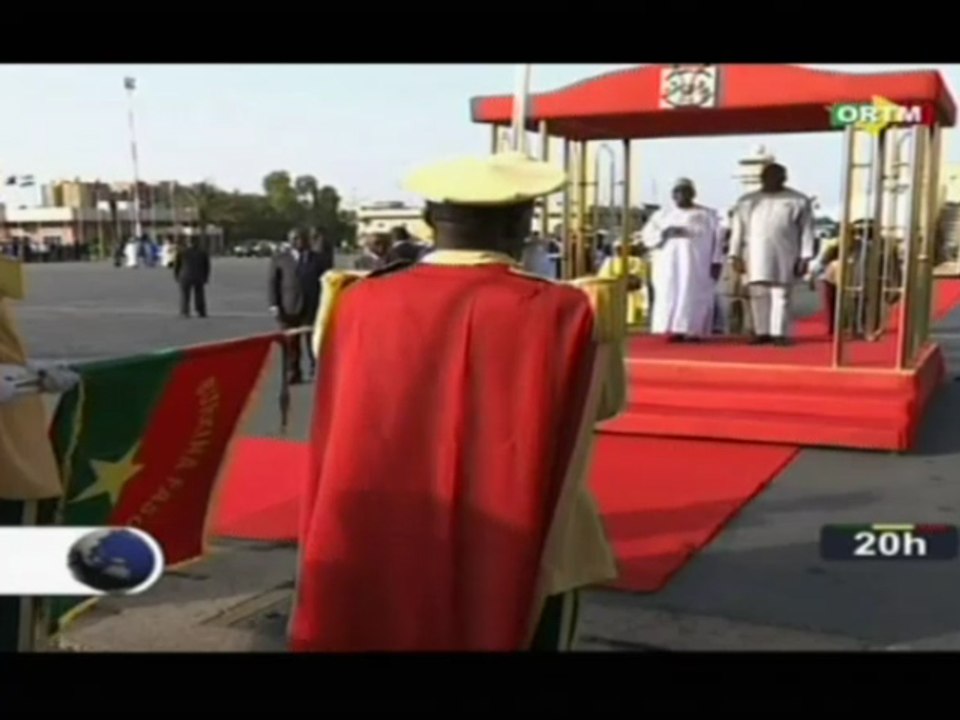 ORTM /Arrivée du Président de la république au Burkina Faso pour la clôture du Fespaco