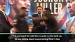 'Miller pushed his buttons' - Hearn on unusual Joshua language