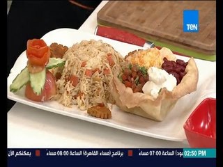 برنامج مطبخ 10/10 - الشيف أيمن عفيفي - الشيف أحمد جميل - طريقة عمل الطبق الجانبي للفاهيتا