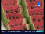 برنامج مطبخ 10/10 - الشيف أيمن عفيفي - الشيف أميرة عبد العظيم - طريقة عمل بسكويت البطيخ
