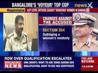 Bangalore IPS officer accused of clicking objectionable pictures of a woman