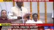 Anandiben Patel being sworn in as Gujarat CM