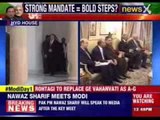 Pakistan PM Nawaz Sharif meets PM Narendra Modi