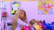 Baby Dolls Packing Doll Clothes for Ski Trip Toys Play!