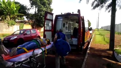 Servidora de Cmei do Interlagos é socorrida pelo Siate