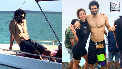 Disha Patani & Aditya Roy Kapur Sizzle In Swimwear For Their Movie 'Malang'