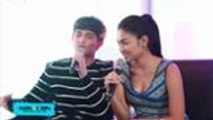 WATCH: James and Nadine, na-corner ng press sa Digital Media Conference ng On The Wings of Love