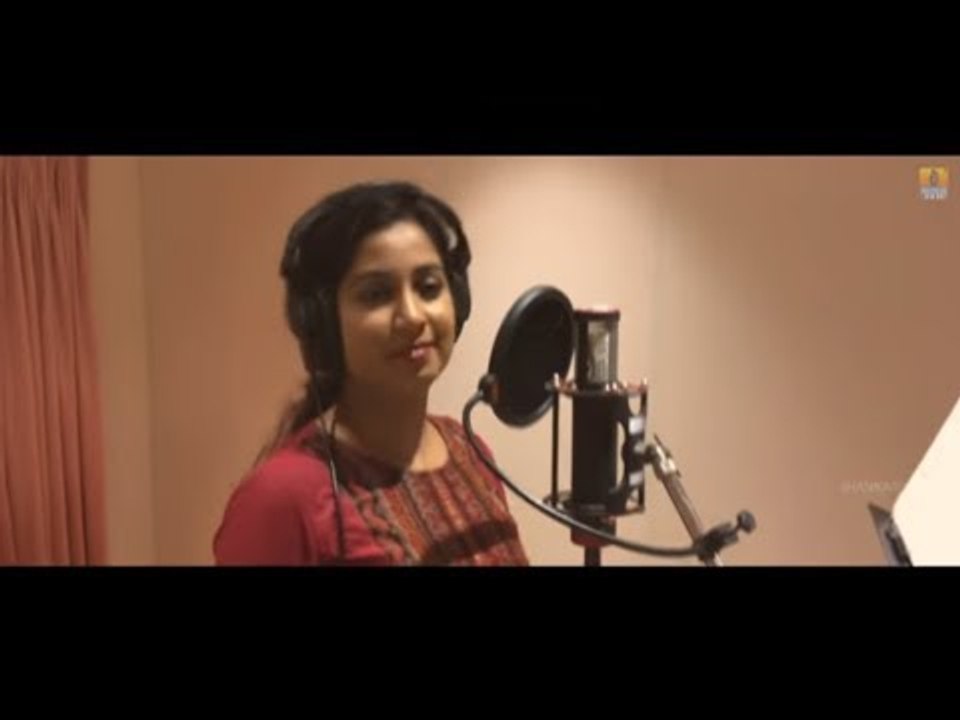 Shreya Ghoshal Singing In Recording Studio | Song Making | Kannada Move Video Song | Jhankar Music
