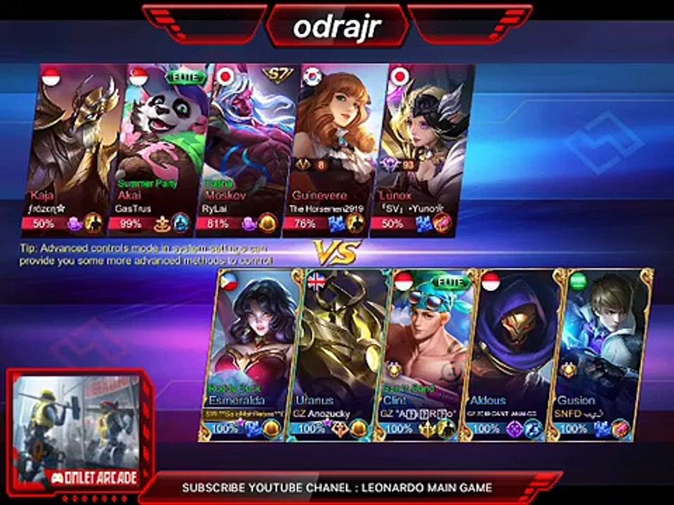 Mobile Legend try Hard Geregetan