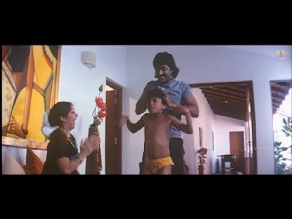 oil bath lead to fungus | Comedy Video | Ghauttham Kannada Movie | Lovely Star Prem | Jhankar Music