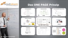 Das ONE PAGE Prinzip