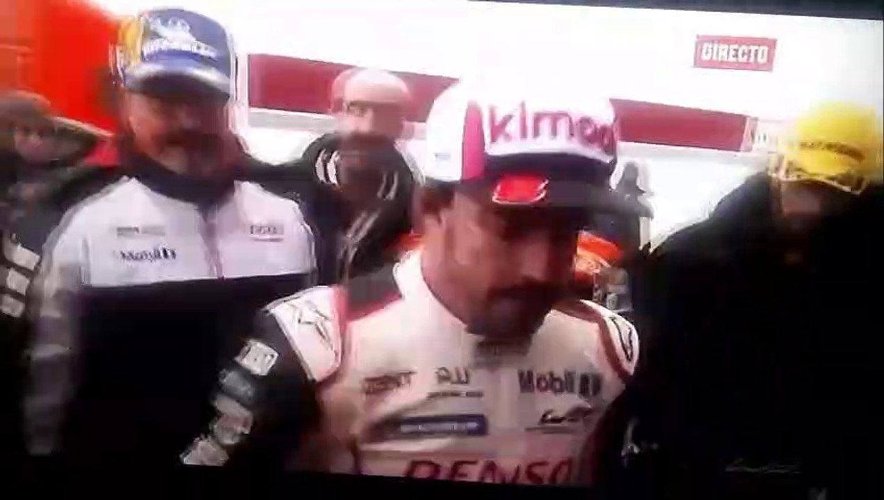 FERNANDO ALONSO TORMENTA DE NIEVE