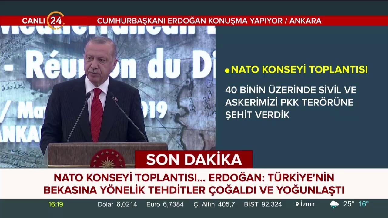 NATO Konseyi Toplantısı'nda