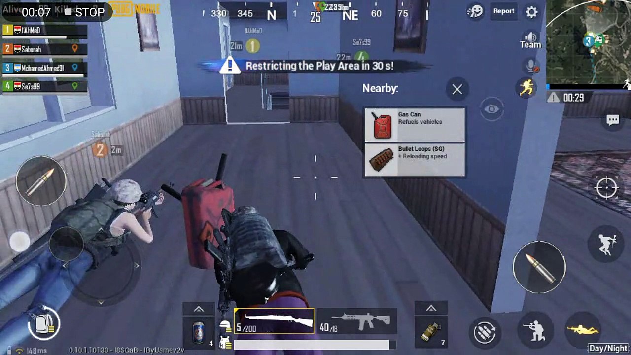 Full Team Hide Inside House In Night Mode Vision Pubg Game