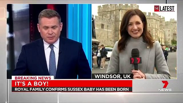 Royal Baby: Meghan Markle a donné naissance à un garçon, vient d'annoncer le Prince Harry