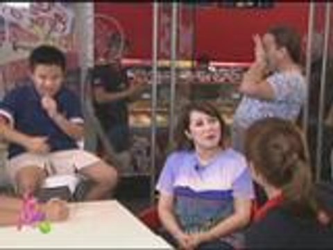 Ang fave ice cream flavors nina Kim & Andrea