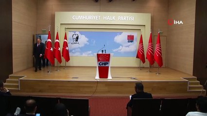 CHP’den MYK sonrası basın açıklaması