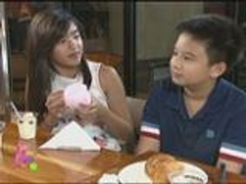 Kris teaches Bimby to be a gentleman