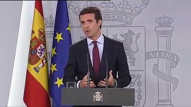 Pablo Casado vaticina un gobierno débil de Pedro Sánchez y promete una oposición fuerte y firme del PP