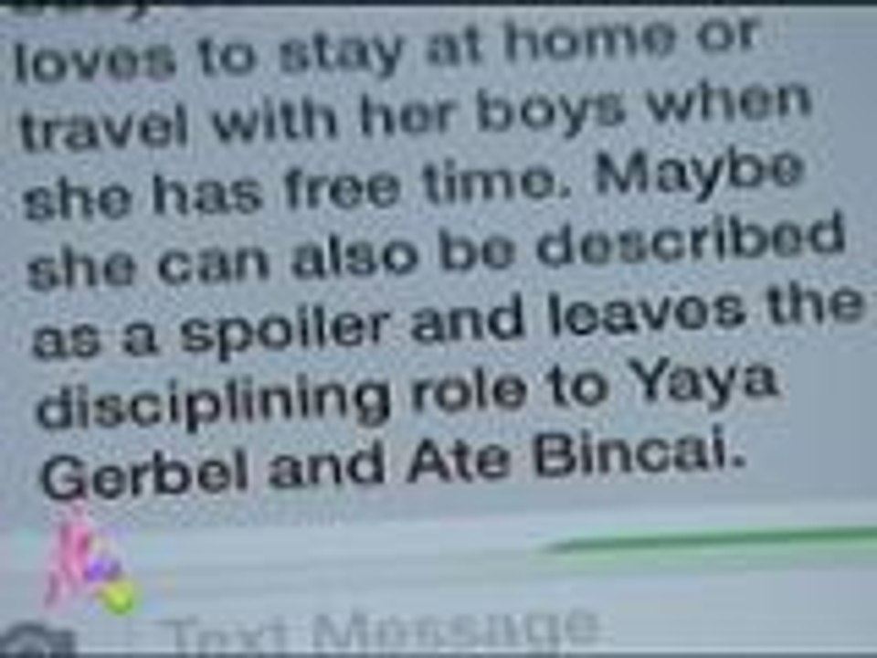 Mother's day messages from Kris' sisters