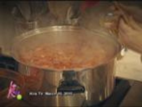 Kris cooks for her 2 true loves