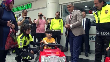 Çocuklarda trafik bilinci oluşturmak amacıyla etkinlik düzenlendi