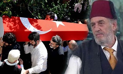 "Keşke Yunan galip gelseydi" diyen Mısıroğlu'nun tabutu Türk bayrağına sarıldı