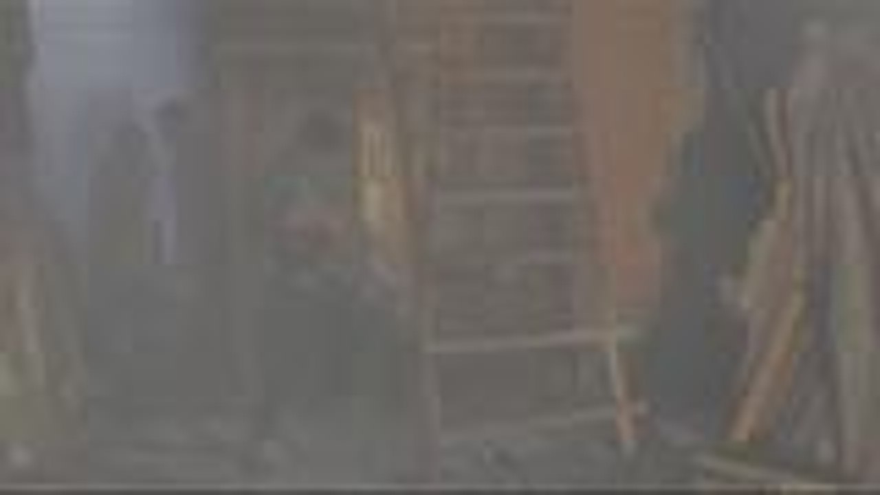 Christian saves Grace from house fire