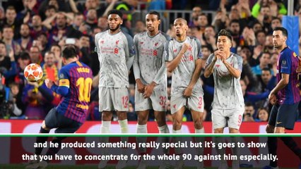 We can't be afraid to look silly against 'world's best' Messi - Alexander-Arnold