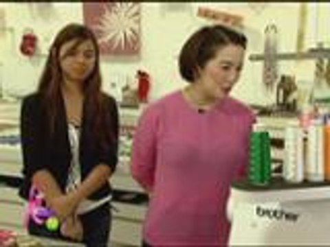 Kris learns the art of folding and wrapping in Japan