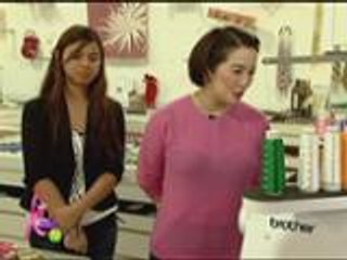 Kris learns the art of folding and wrapping in Japan