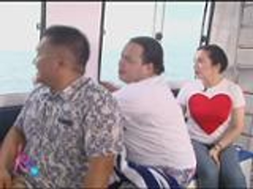 Kris, amaze na amaze sa dagat ng Coron