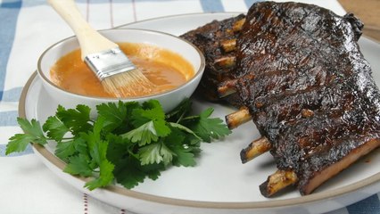 Low-Carb Glazed Ribs