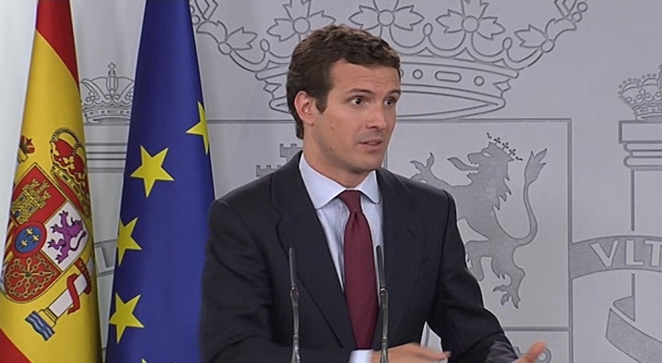 Casado anuncia una oposición "firme y responsable" del PP