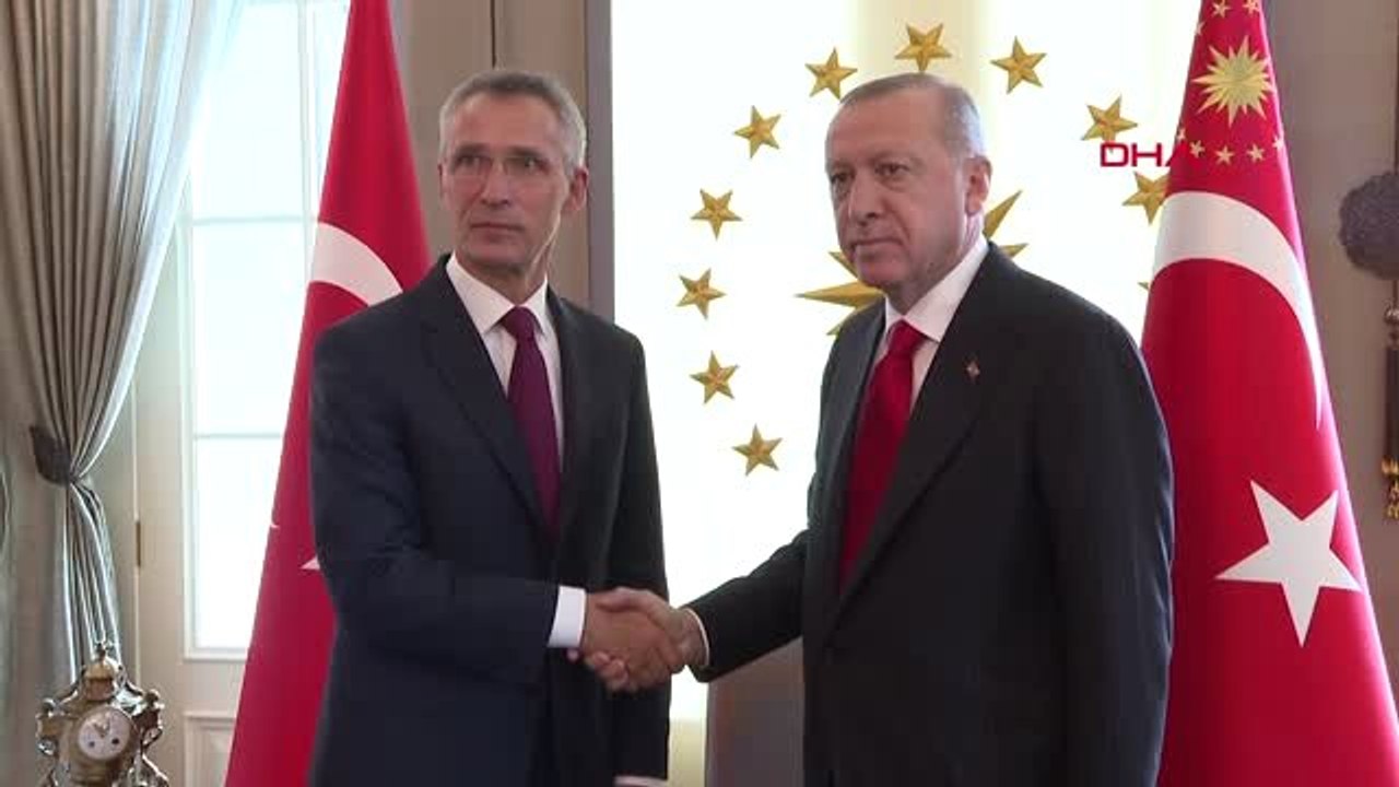 Erdoğan NATO Genel Sekreteri Jens Stoltenberg 'İ Kabul Etti