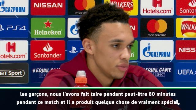 Demies - Alexander-Arnold : Ce sera une bataille très difficile