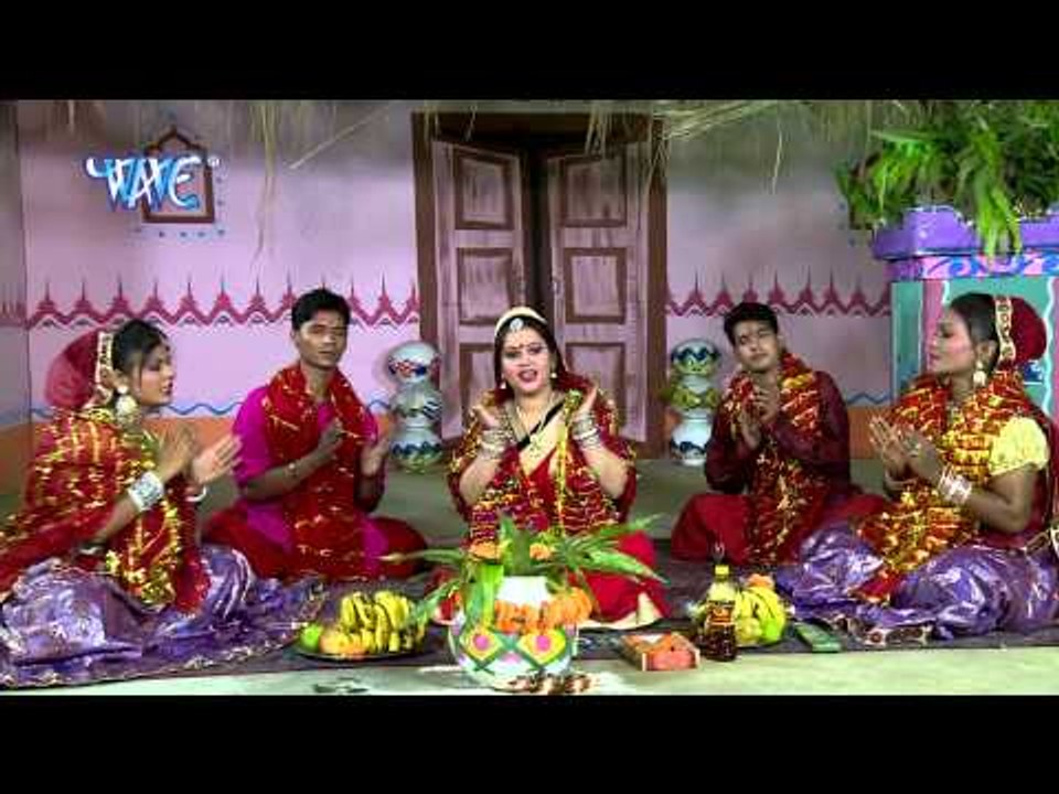 Mai Santoshi के पूजनवा - Bhajan Kirtan- Anu Dubey - Bhojpuri Santoshi Mata Bhajan Song 2015