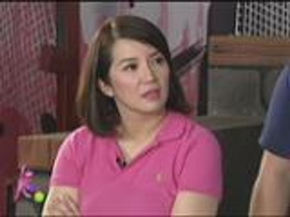 Belle and Gerald enjoy being triathletes