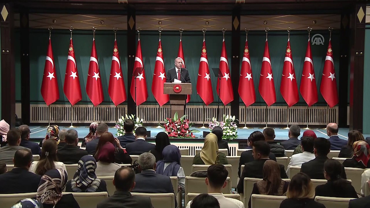 Cumhurbaşkanı Erdoğan: 'Şehadeti göze almış 82 milyon vatandaşımız olduğu müddetçe hiçbir alçak topraklarımızı kirletemeyecektir' - ANKARA