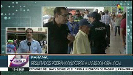 Panameños hacen fila aún antes de cerrar los centros de votación