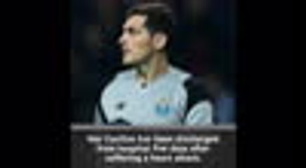 Casillas leaves hospital